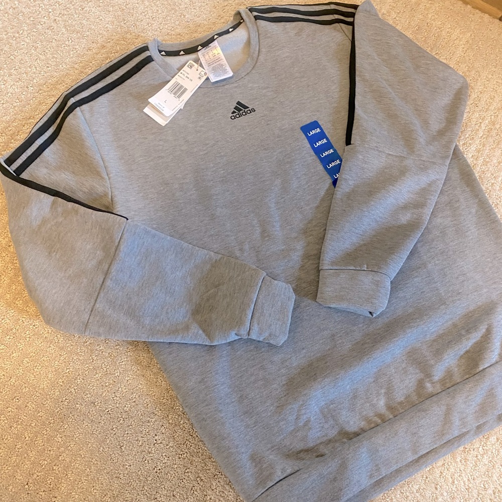 Adidas sweatshirt size large